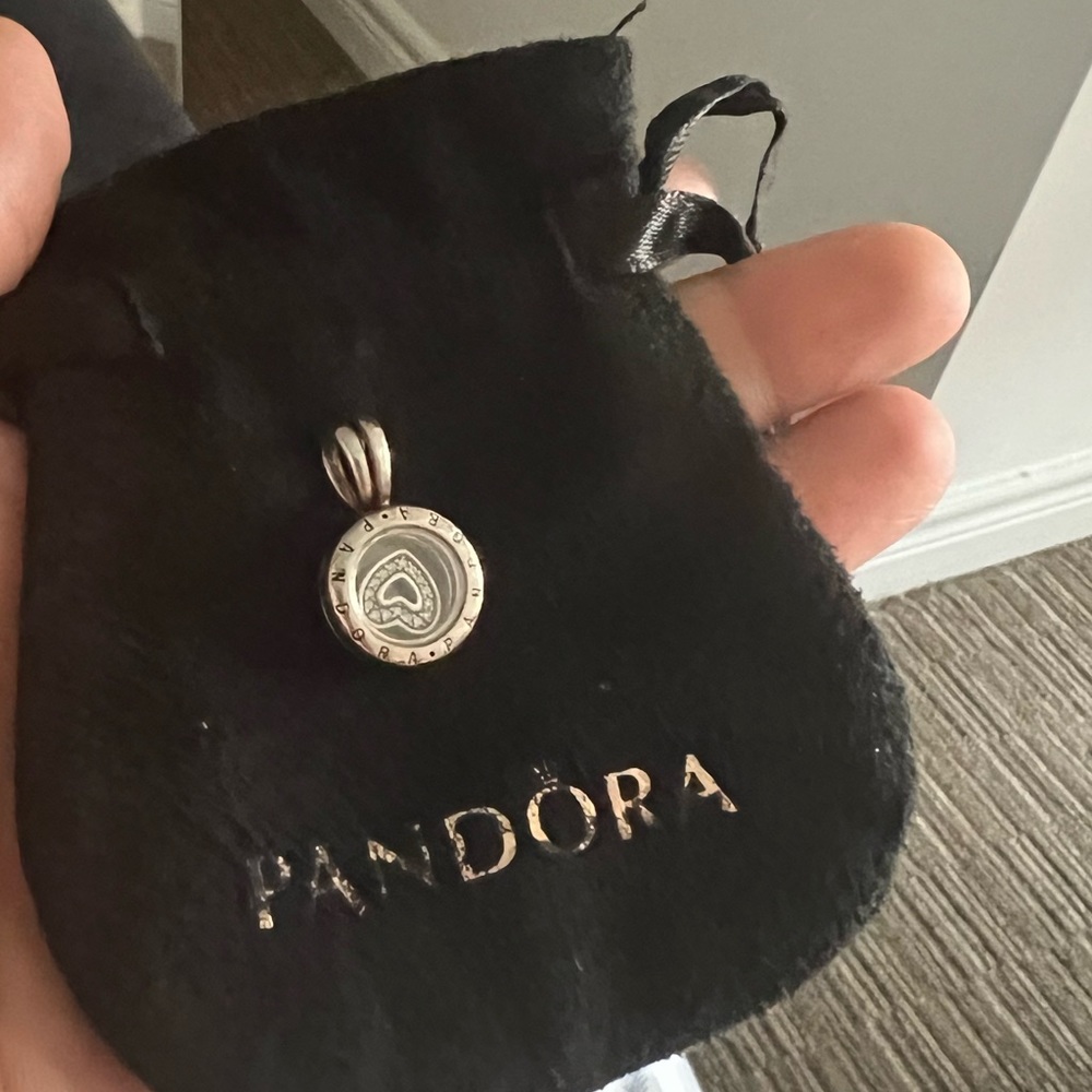 Pandora Floating Pendant with a Charm